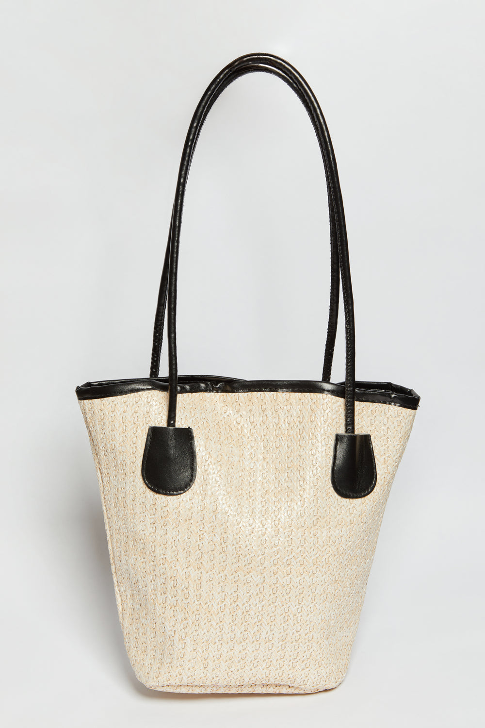 Madein Bow Raffia Shoulder Bag