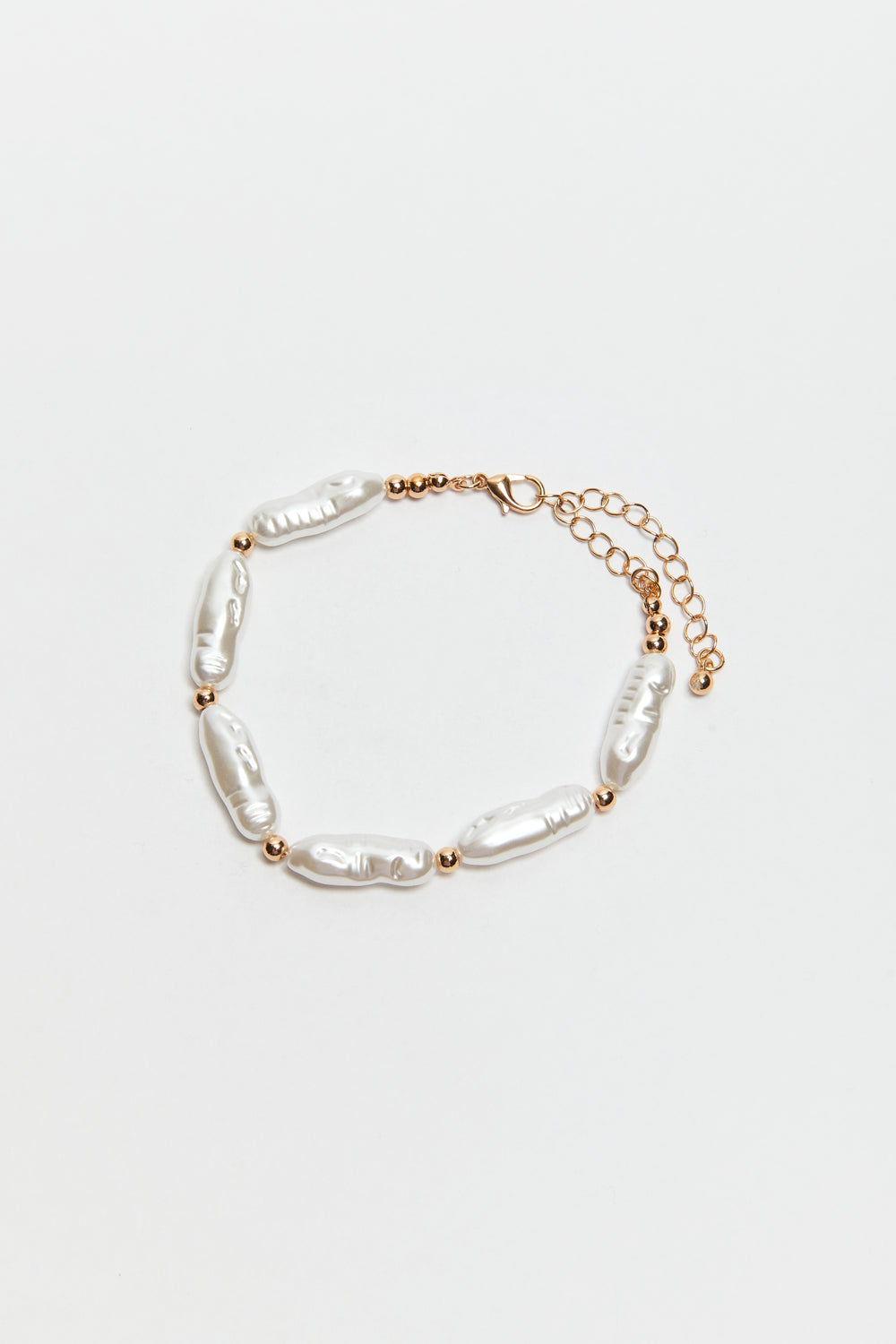 Madein Gold and Ivory Pearl bracelet