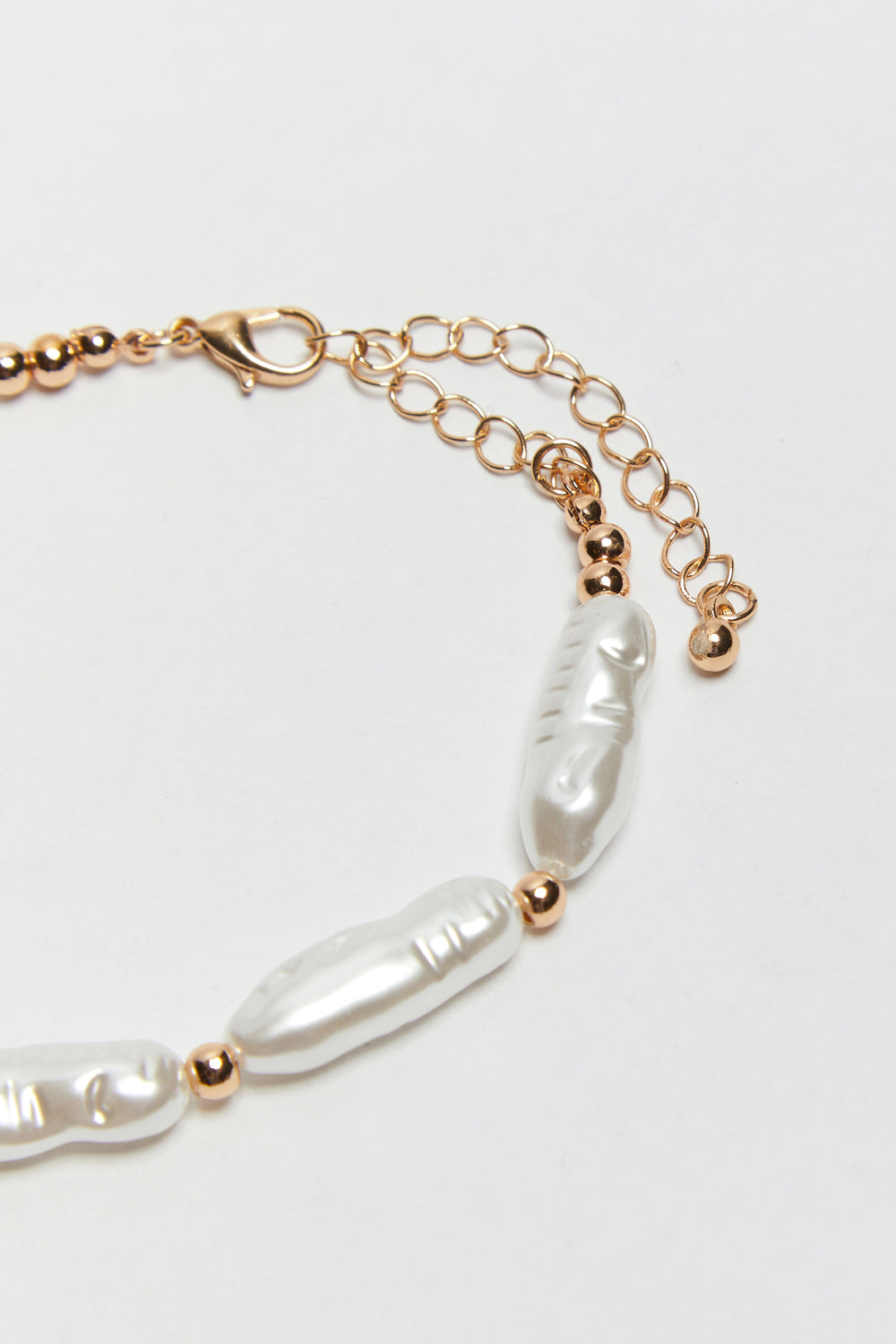 Madein Gold and Ivory Pearl bracelet