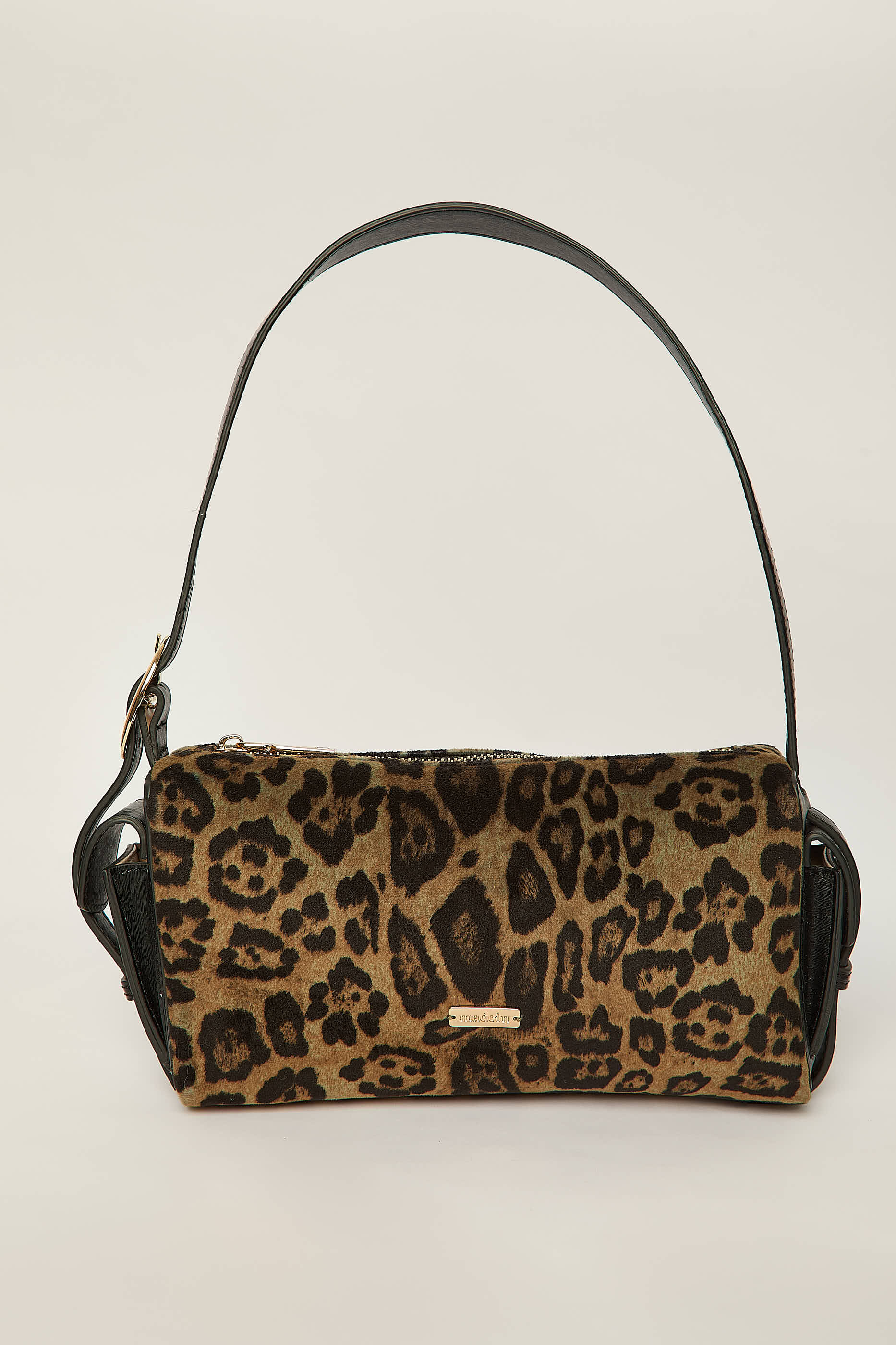 Leopard Belle 90's Box Shoulder Bag