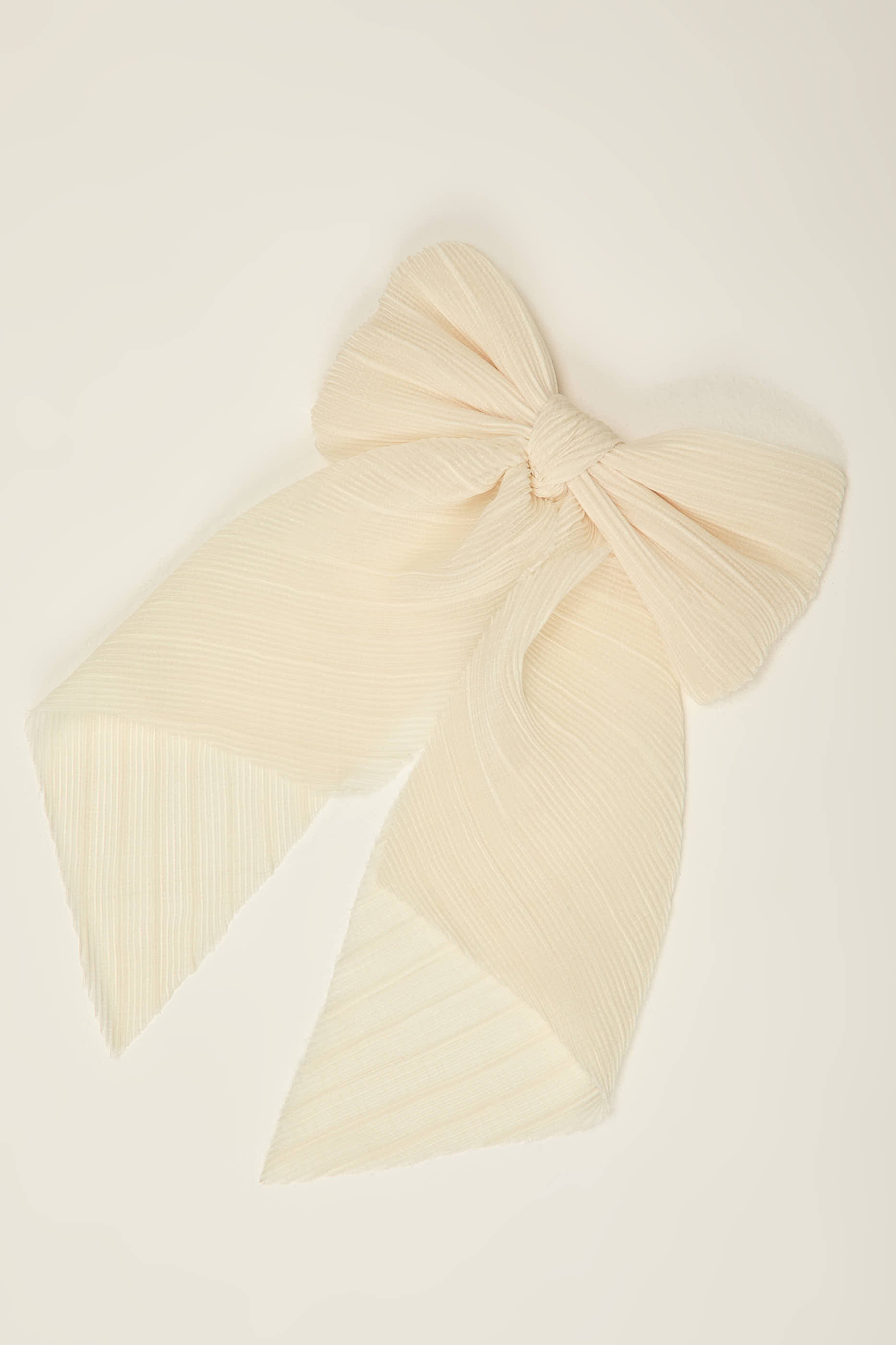 Oversized Elise Pleated Bow