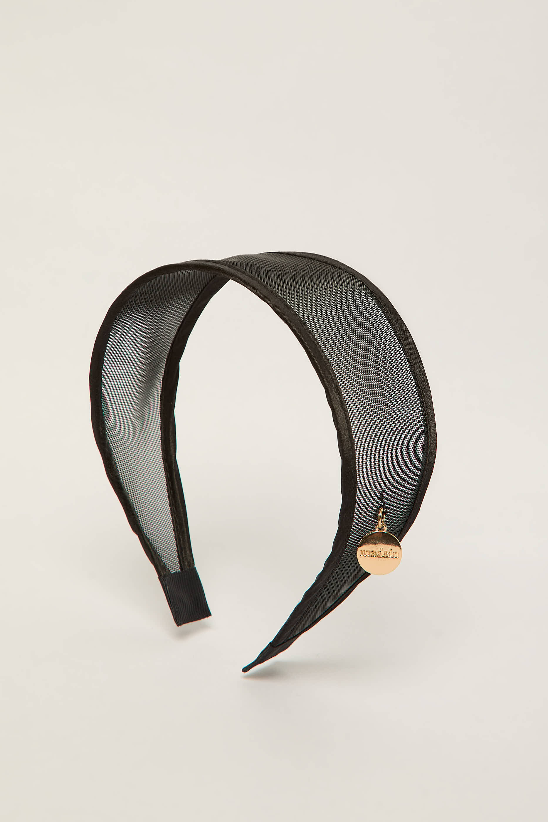 Freya Mesh Headband with Gold detailing