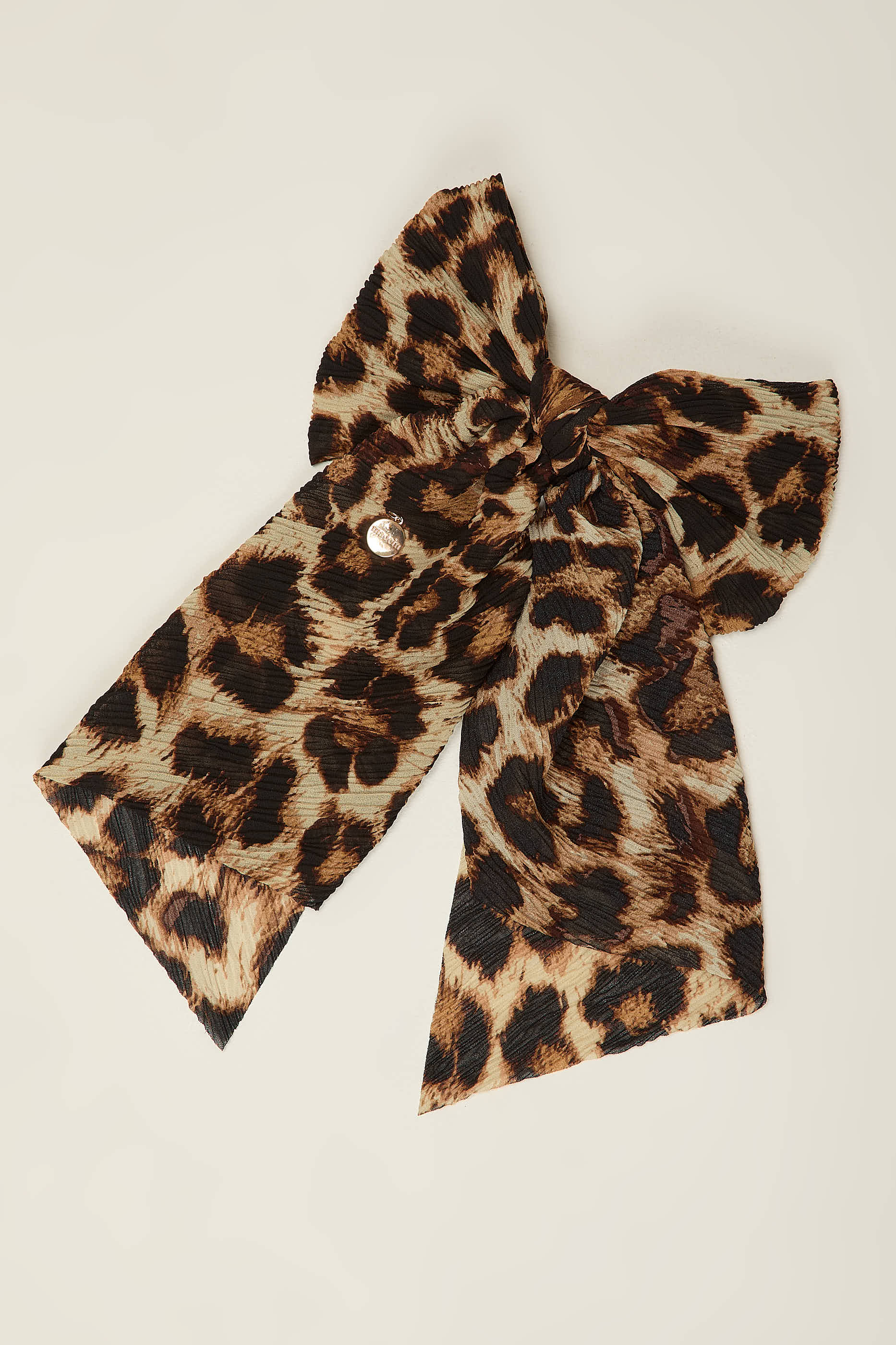 Oversized Leopard Halle Bow