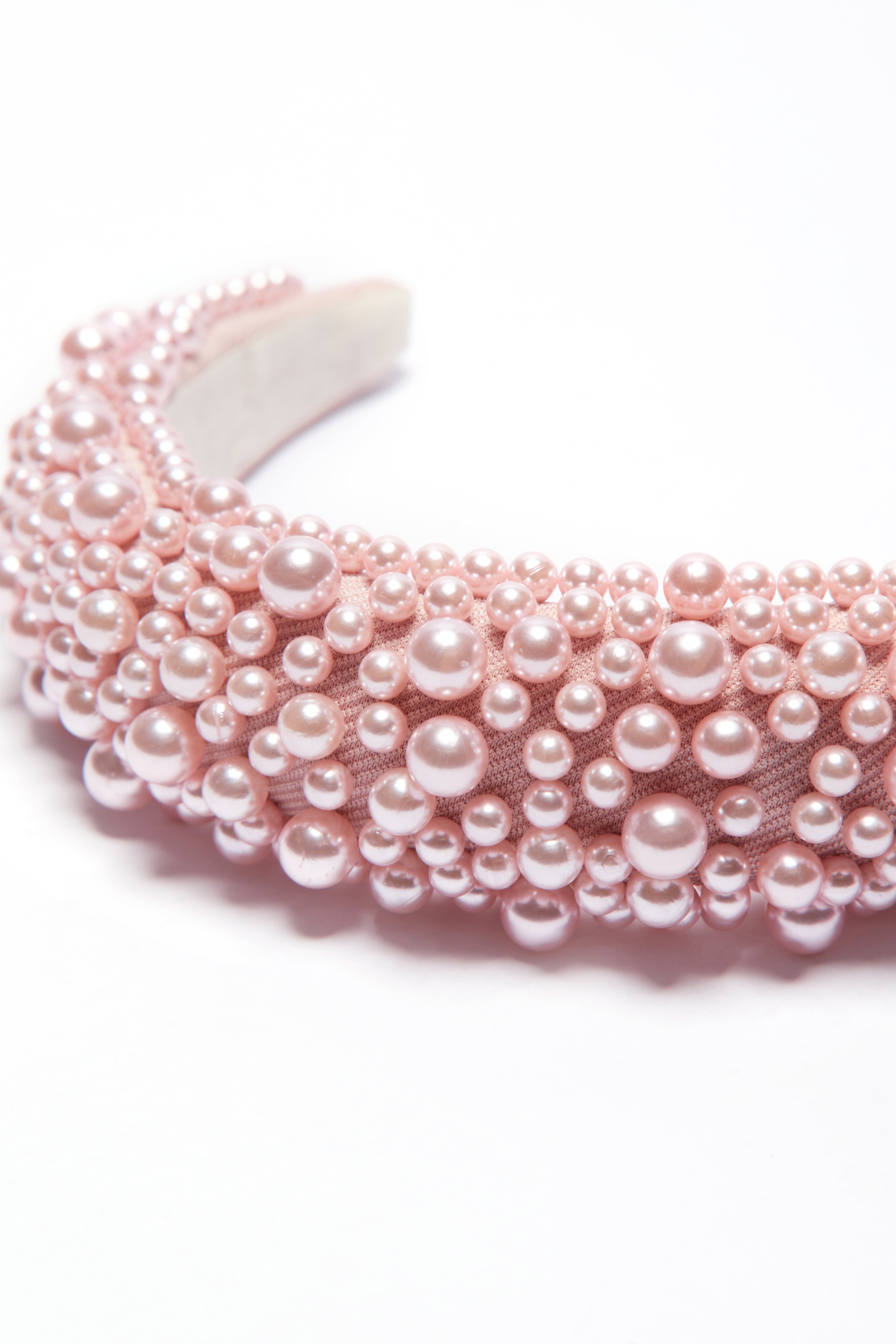 Pearl-Embellished Bridal Headband