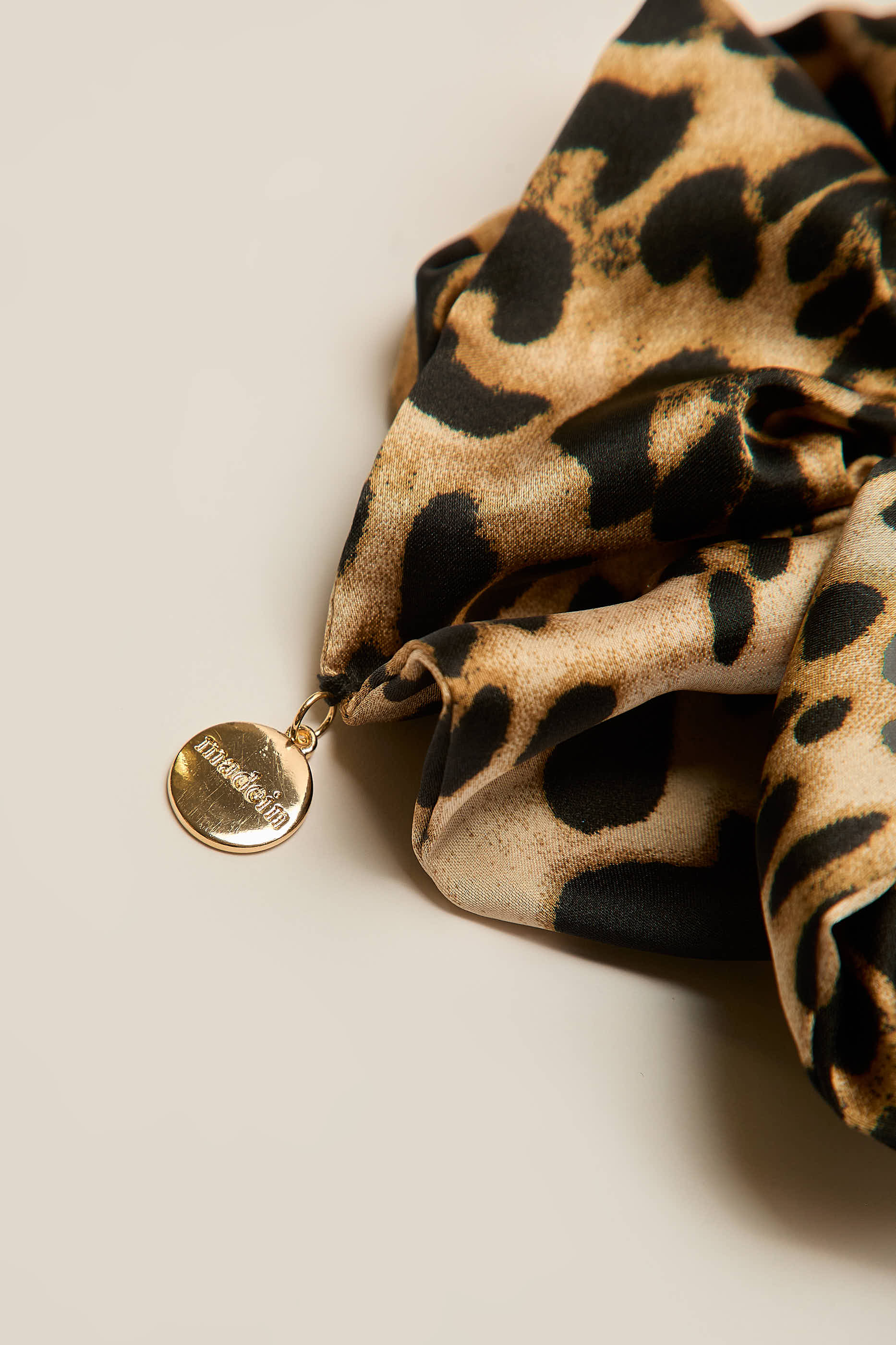 Leopard layered Laila Scrunchie