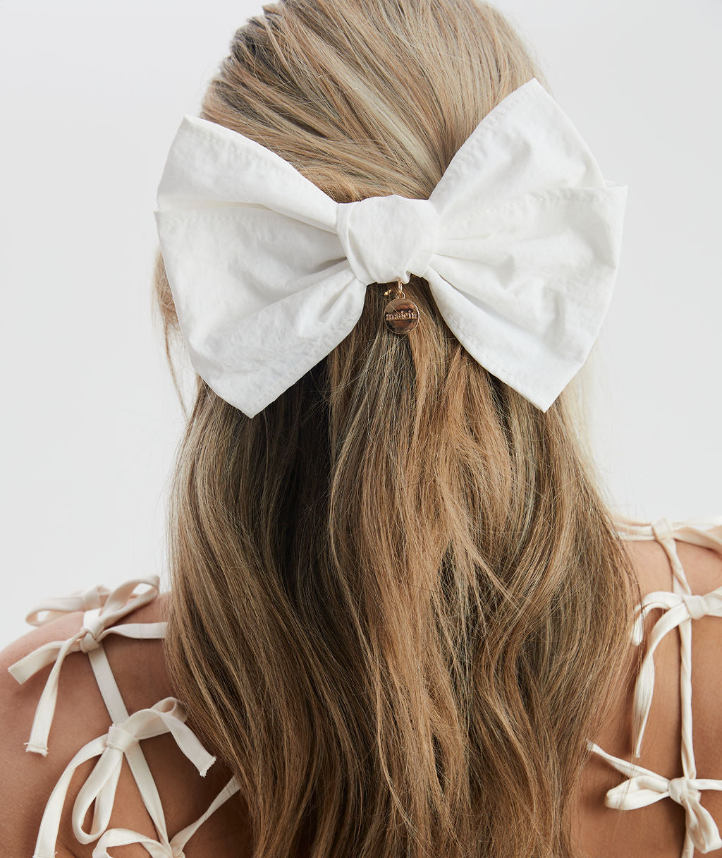 Crepe Eira Bow Clip