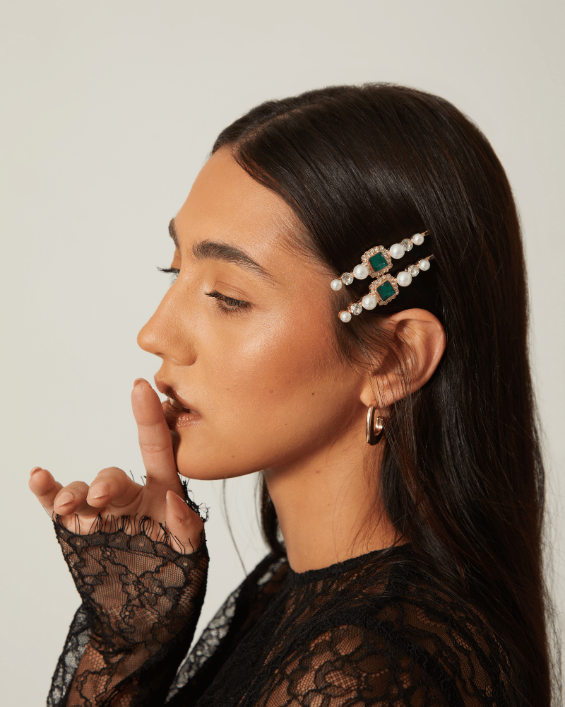 Must-Have Jewel Embellished Hair Clips