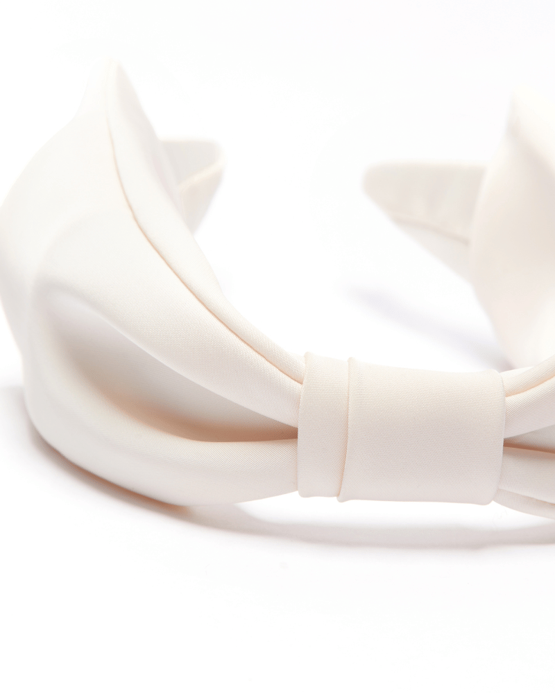 Premium Satin Bow Headband