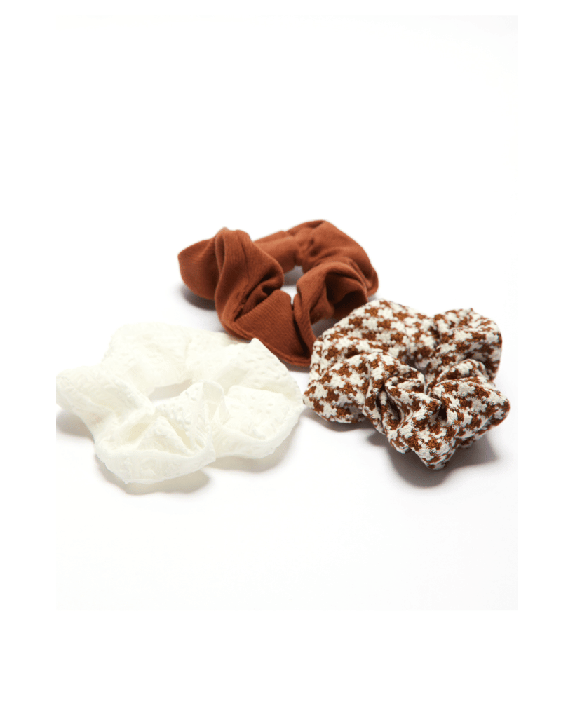 Multi-Print & Textured Scrunchie