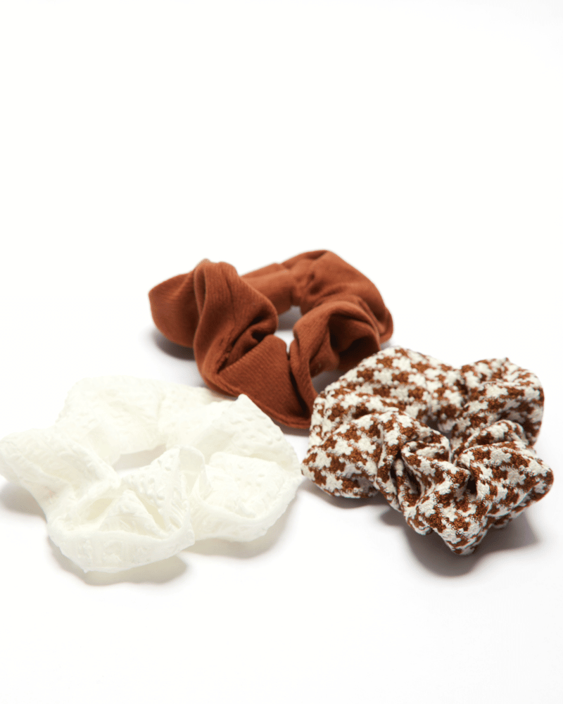 Multi-Print & Textured Scrunchie