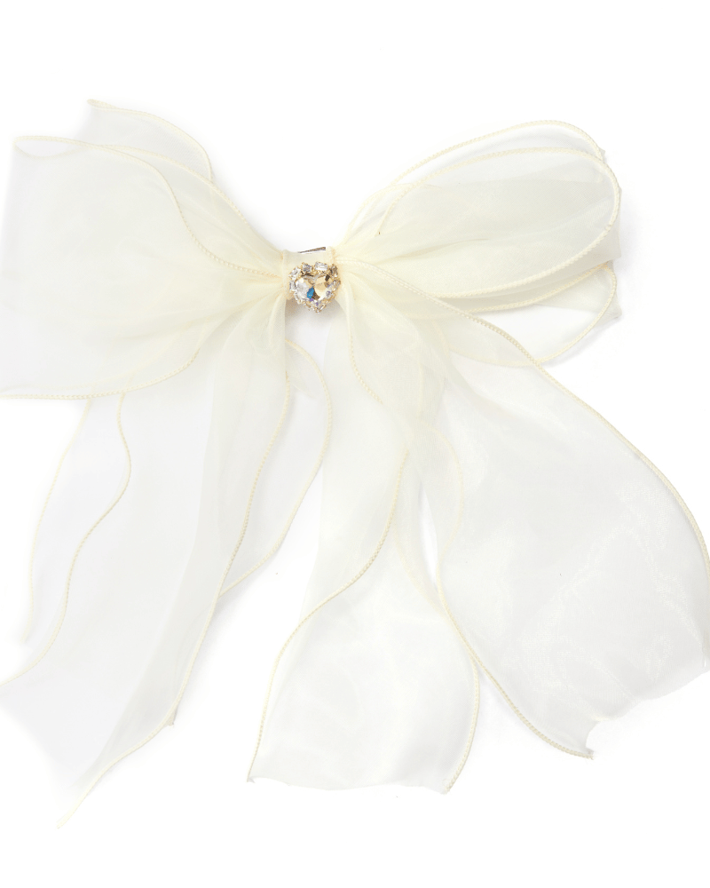 Oversized Organza Bow